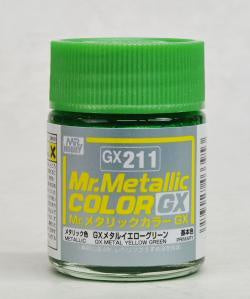 Mr Color GX211 - GX Metal Yellow Green