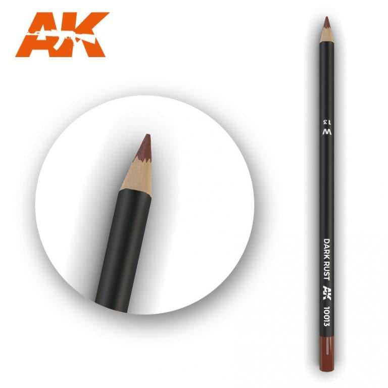 AK10013 Watercolor Pencil Dark Rust