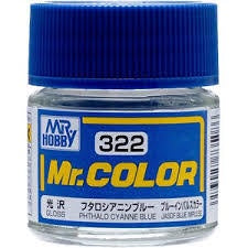 Mr Color 322 - Phthalo Cyanne Blue (Gloss/Aircraft) C322
