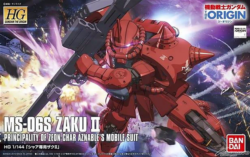 HGOG 001 MS-06SChar's Zaku II 1/144
