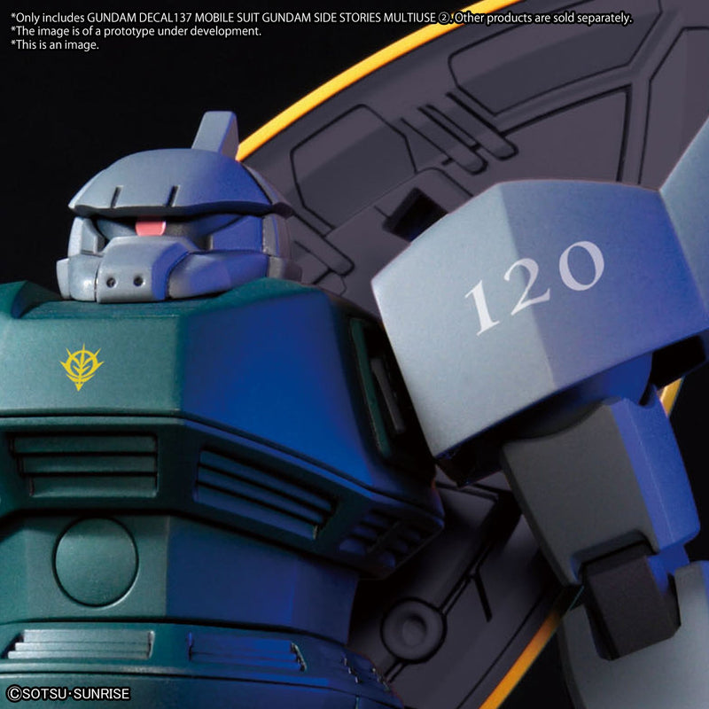 Gundam Decal 137 Mobile Suit Gundam Side Stories Multiuse 2