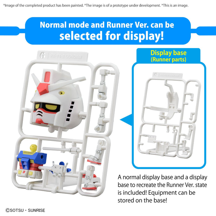 Gunpla-Kun Dx Set (With Runner Ver. Recreation Parts) 1/1