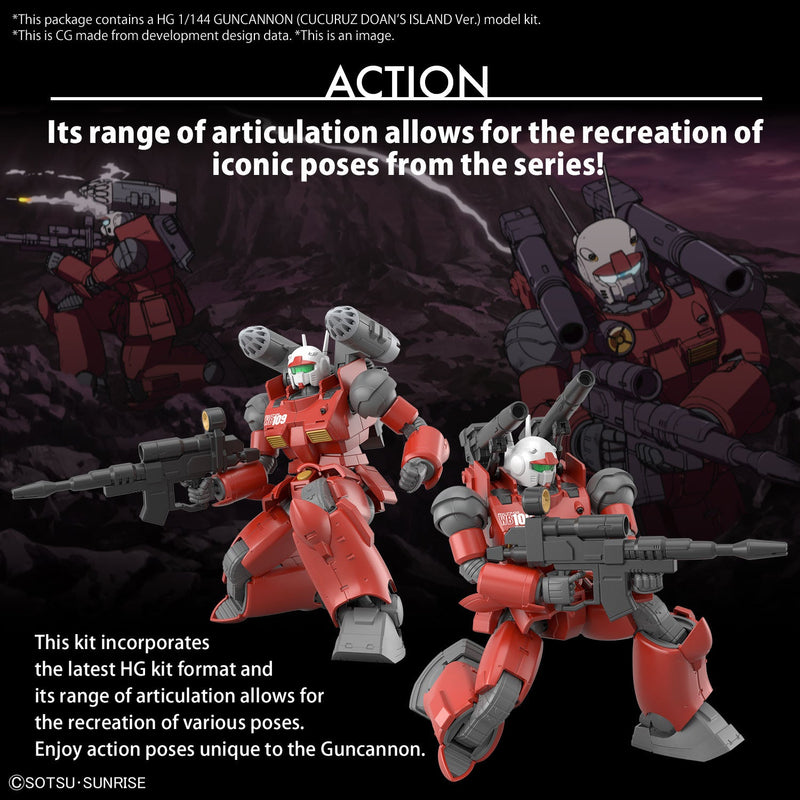 HG Guncannon (Cucuruz Doan's Island Ver.) 1/144