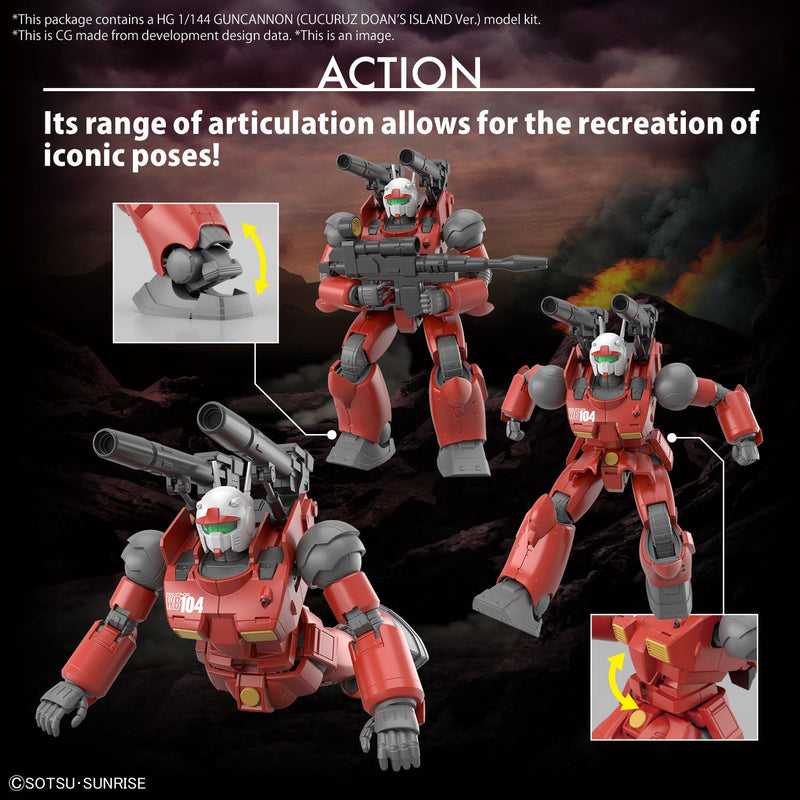 HG Guncannon (Cucuruz Doan's Island Ver.) 1/144