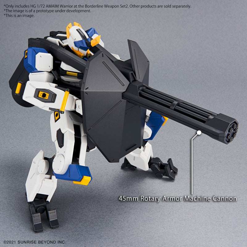 HG AMAIM Warrior at the Borderline Weapon Set 2 1/72